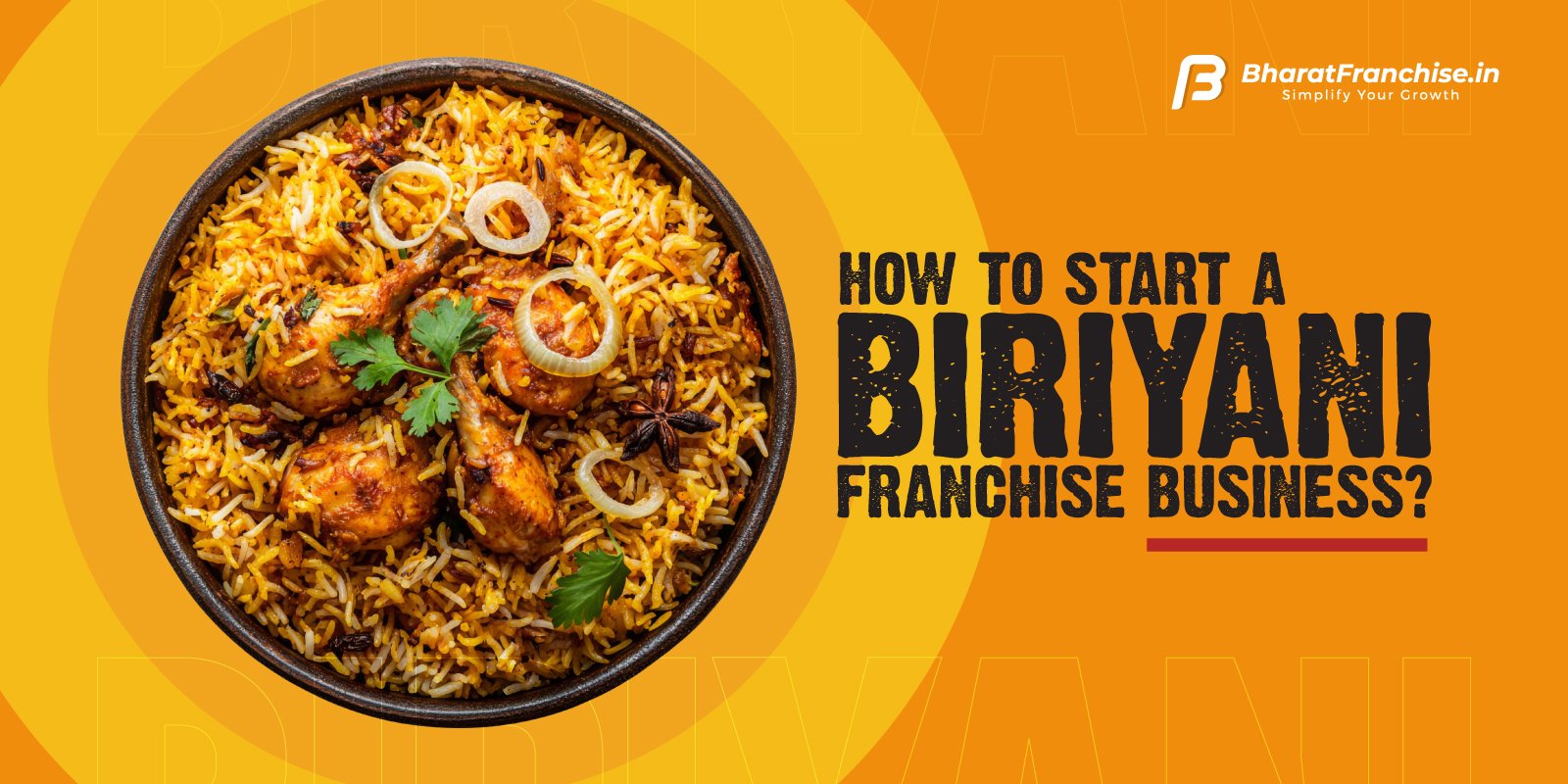 How to start a Biriyani Franchise Business
