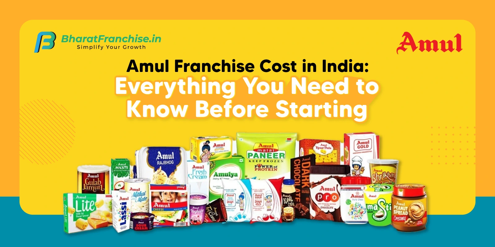 Amul Franchise Cost in India